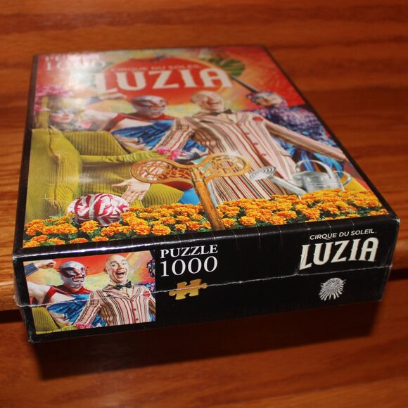 3/$55❤️new sealed LUZIA Cirque Du Soleil 1000 pcs puzzle Pierre Belvédère circus - Picture 5 of 5